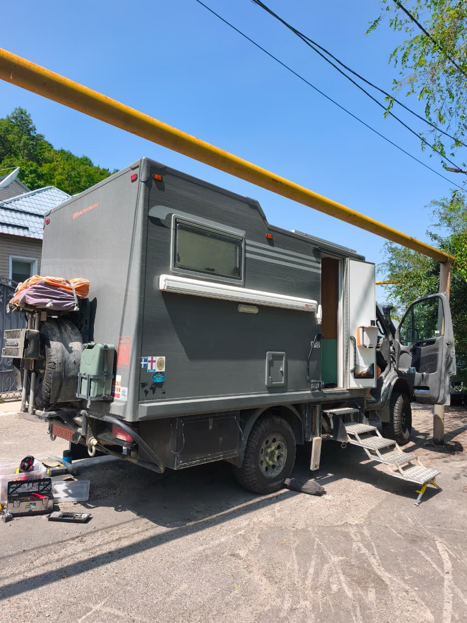 Выездная диагностика автодома Iveco