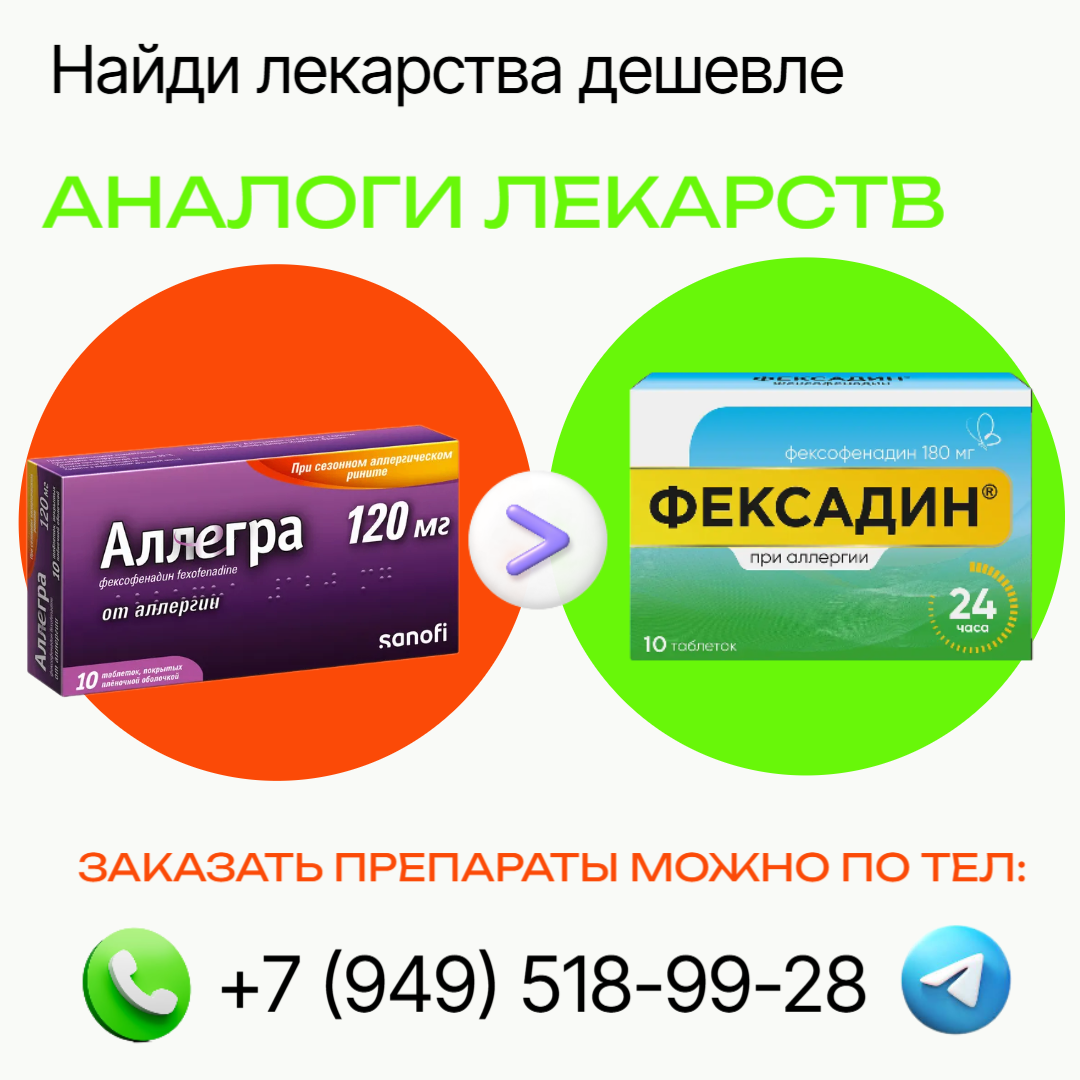 Фексофенадин — Телфаст