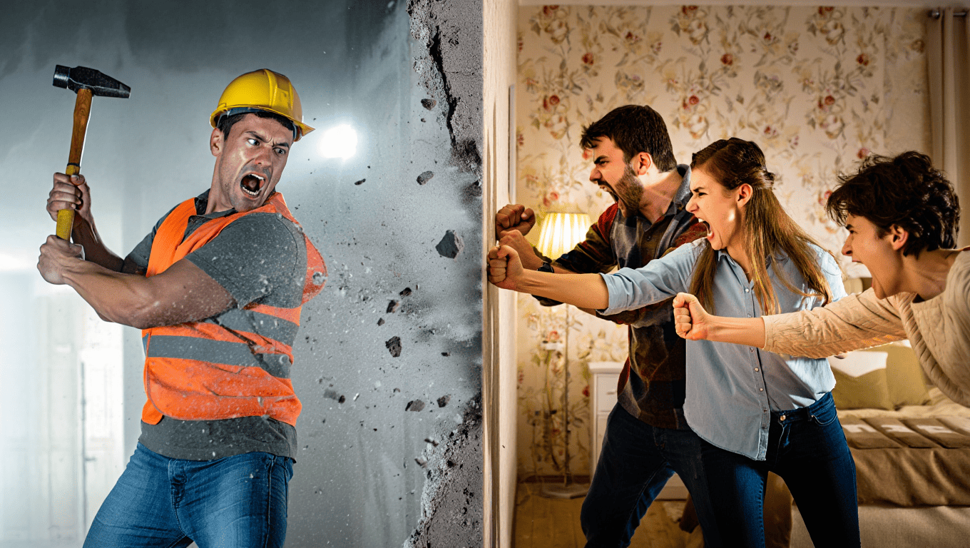 Нарушение закона о тишине при ремонте квартиры: шумные работы перфоратором в запрещенное время и реакция соседей