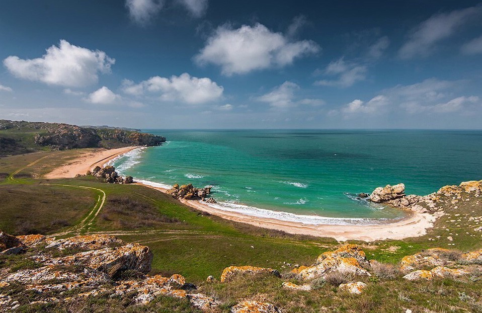 Генеральские пляжи на азовском море фото пляжей