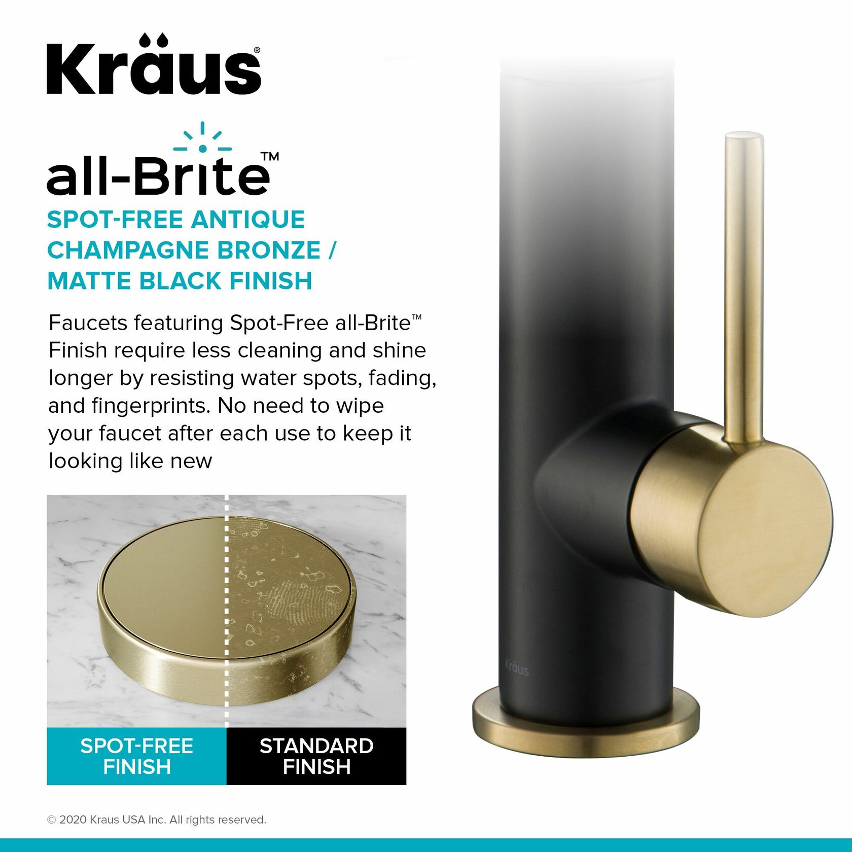 Кухонний змішувач Kraus KPF-1603SFACBMB - изображение 6