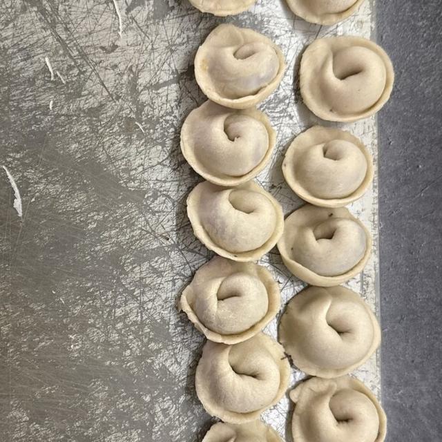 Пельмени с курицей и грибами ученицы Людмилы Гарайдич