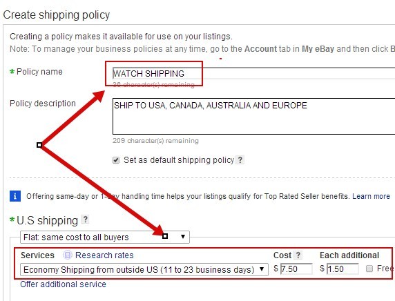 What Is Economy Shipping On Ebay