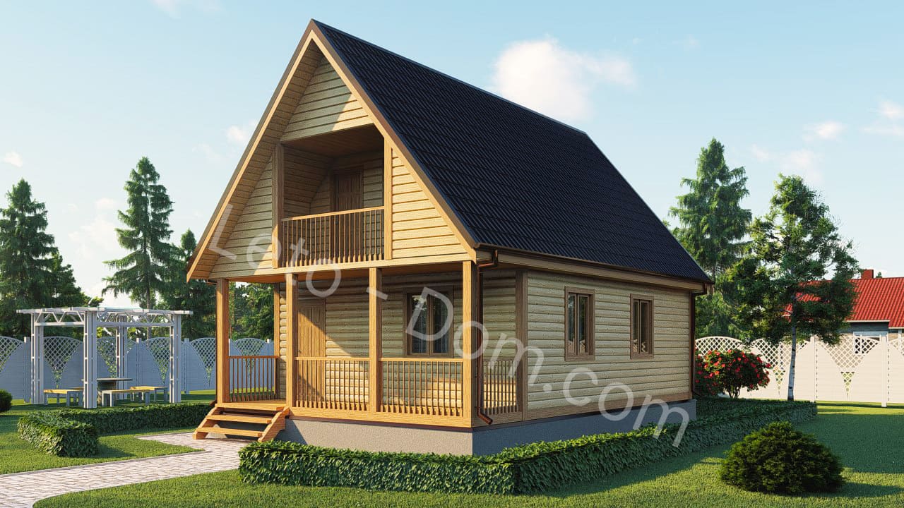 дом из бруса