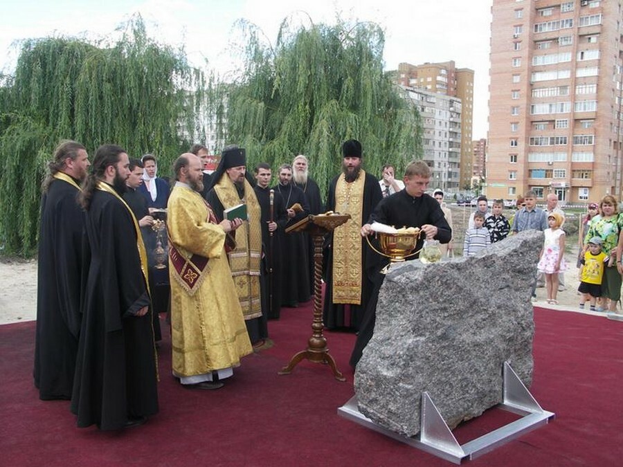 Храмы старый Оскол преподобного Сергия