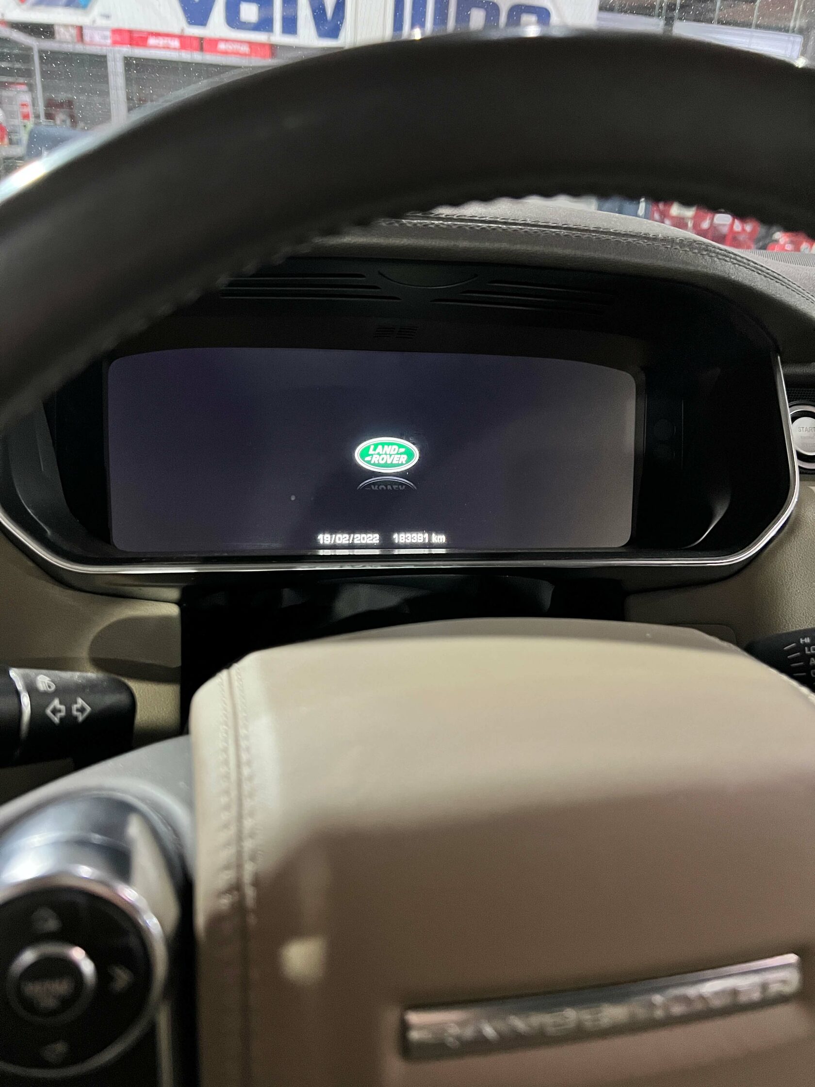 Фиксация пробега Range Rover 121210 км