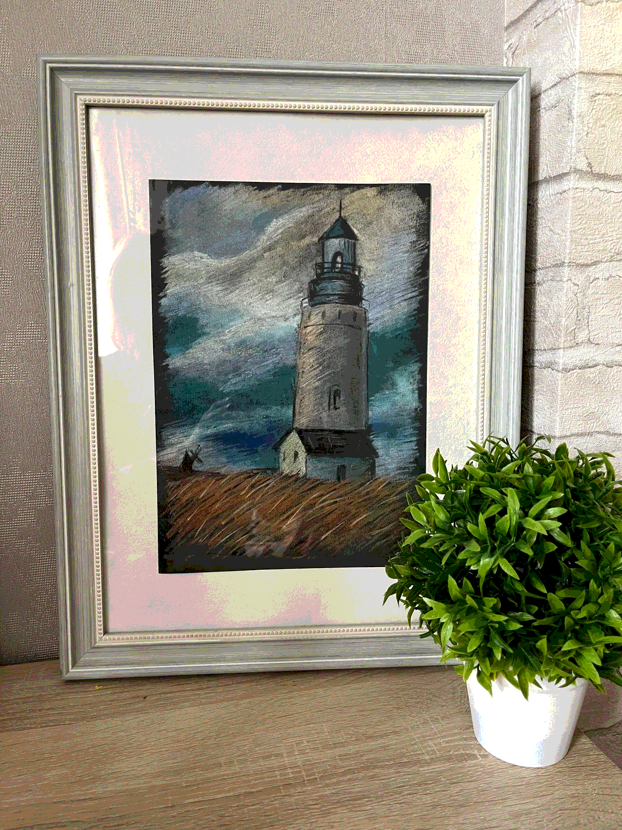 Картина на заказ &quot;Маяк&quot; от художника Ольги Васильковой