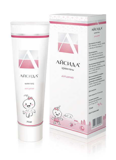 Дизайн упаковки косметики Айсида