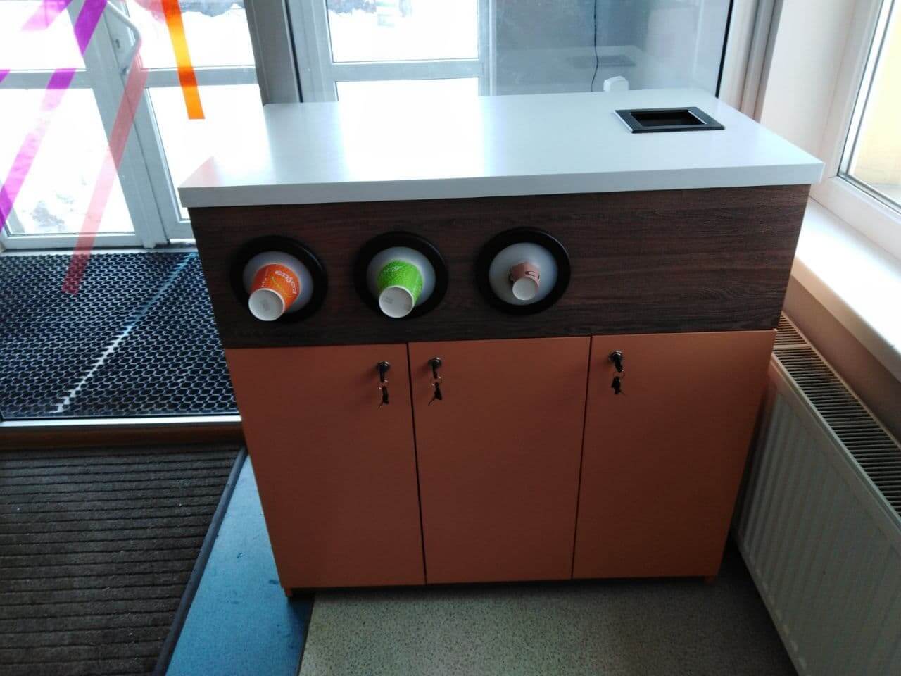 Кофе поинт | Тумба для кофемашины | Кофе с собой стойка