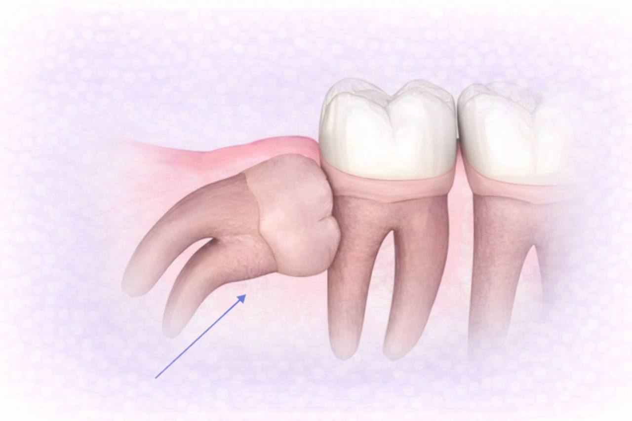 Удаление ретинированных и дистопированных зубов, включая зубы мудрости
