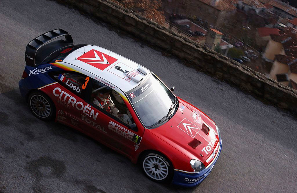Себастьен Лёб и Даниэль Элена, Citroën Xsara WRC (20 DDM 92), ралли Монте-Карло 2004