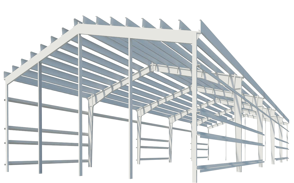 ангар из металлоконструкций