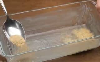 Приготовление мясного хлеба из куриного фарша в духовке: шаг 10