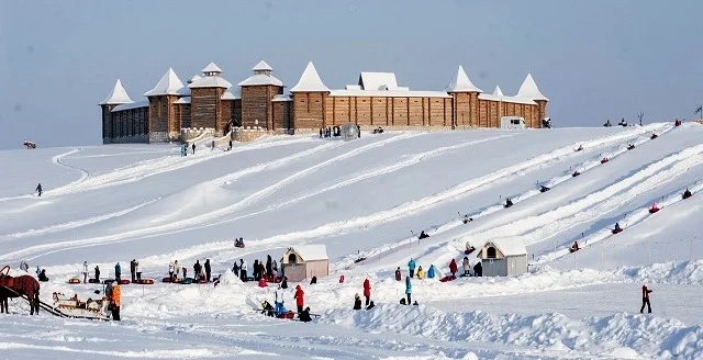 Кудыкина гора зимой фото