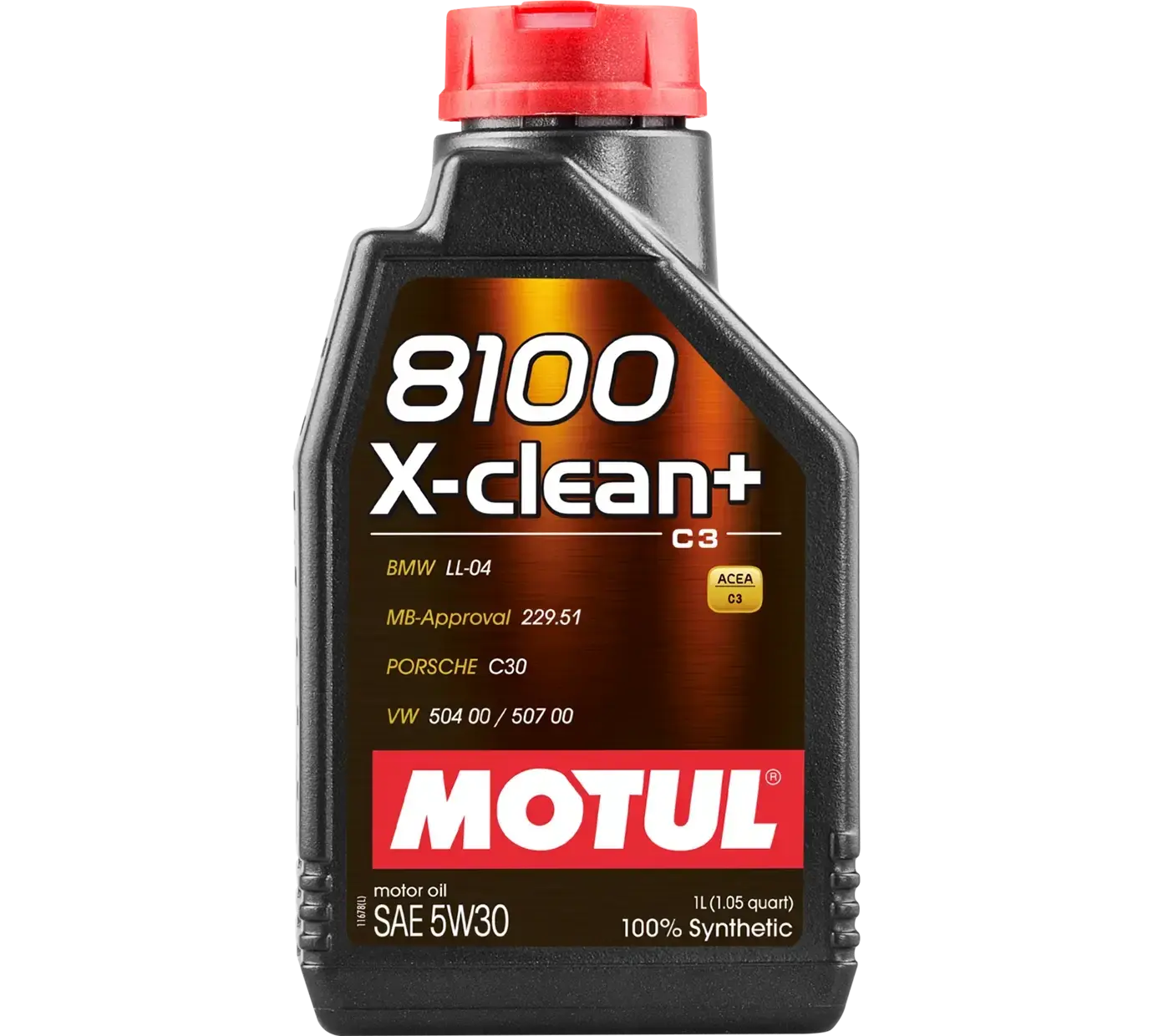 Motul X-clean+ 5W30, 1 л