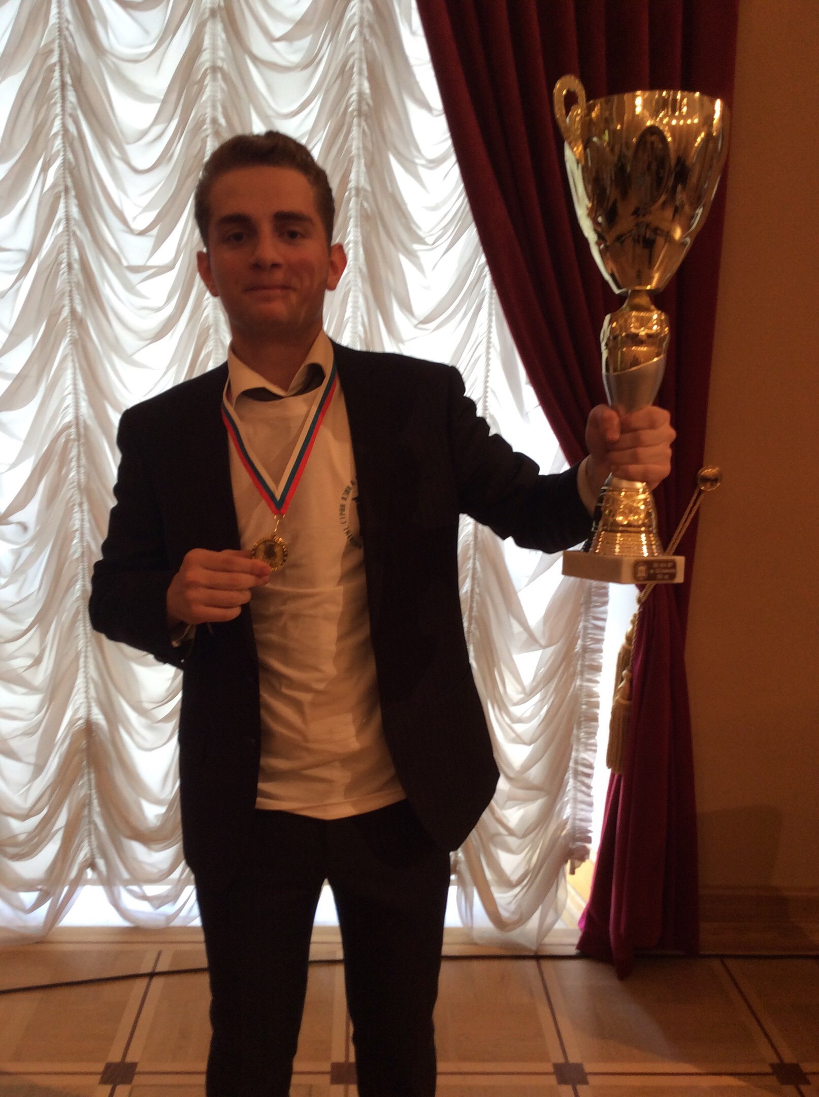 Тима на 1 курсе (из личного архива)