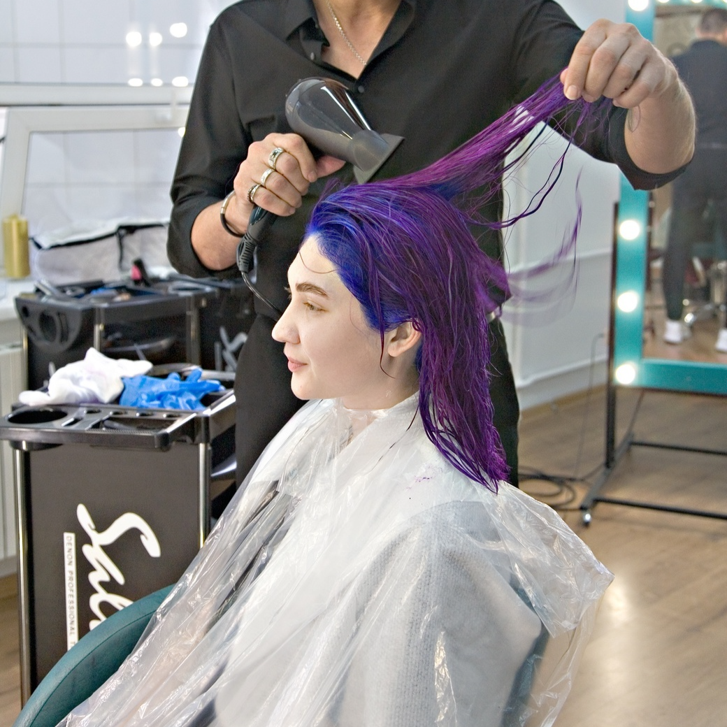 современные техники окрашивания