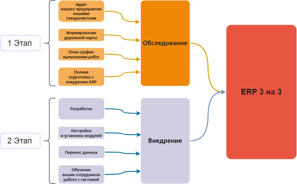 План внедрения erp