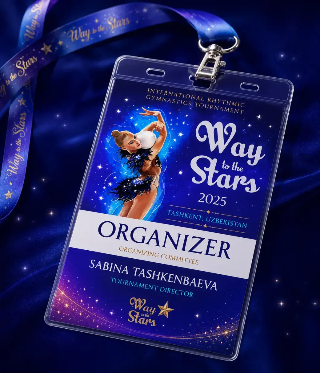 Way to the Stars rhythmic gymnastics event design