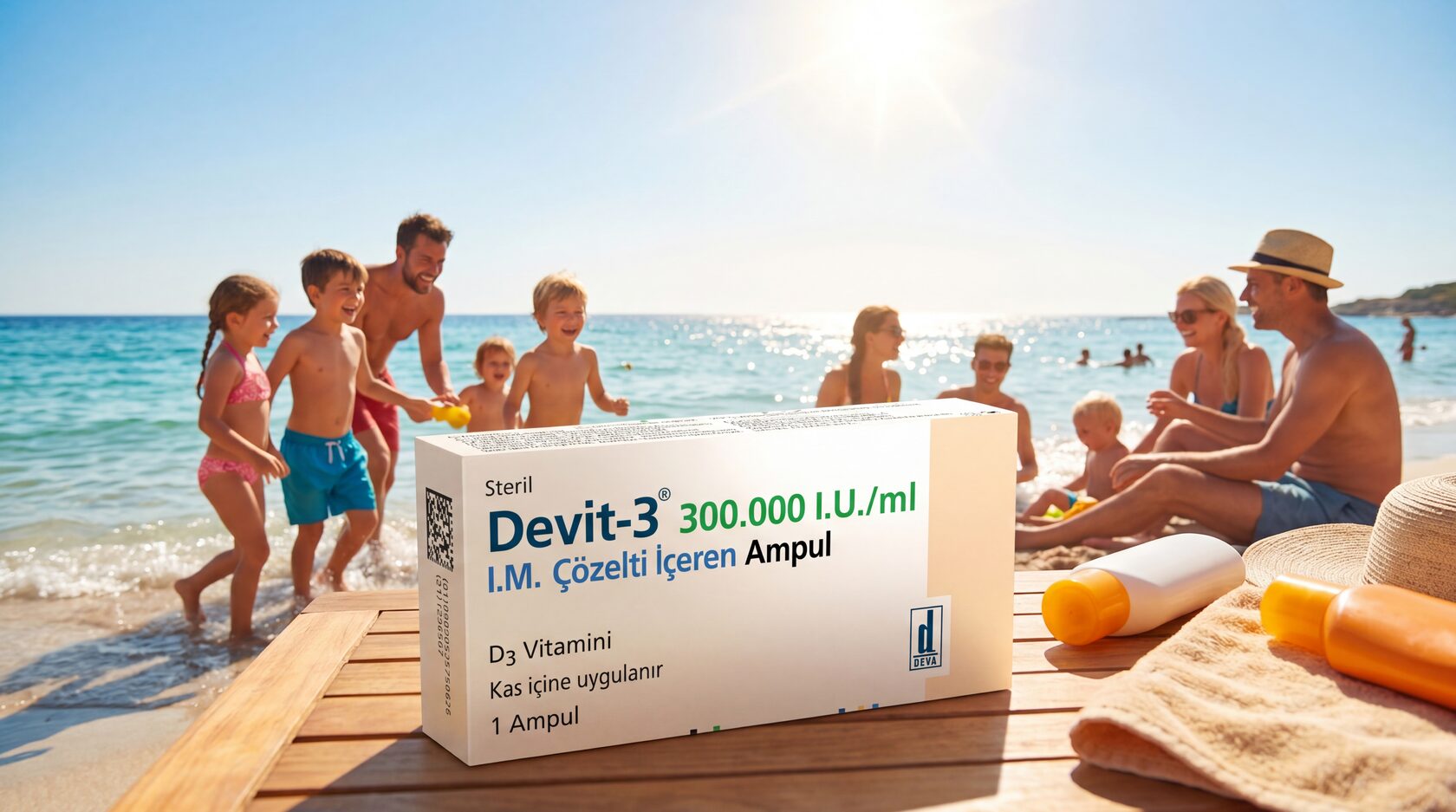 Активный отдых и здоровье с витамином D3 Devit-3