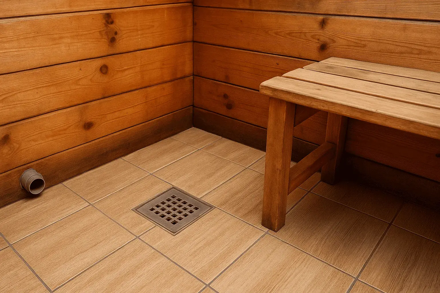 Как сделать пол в бане со сливом своими руками