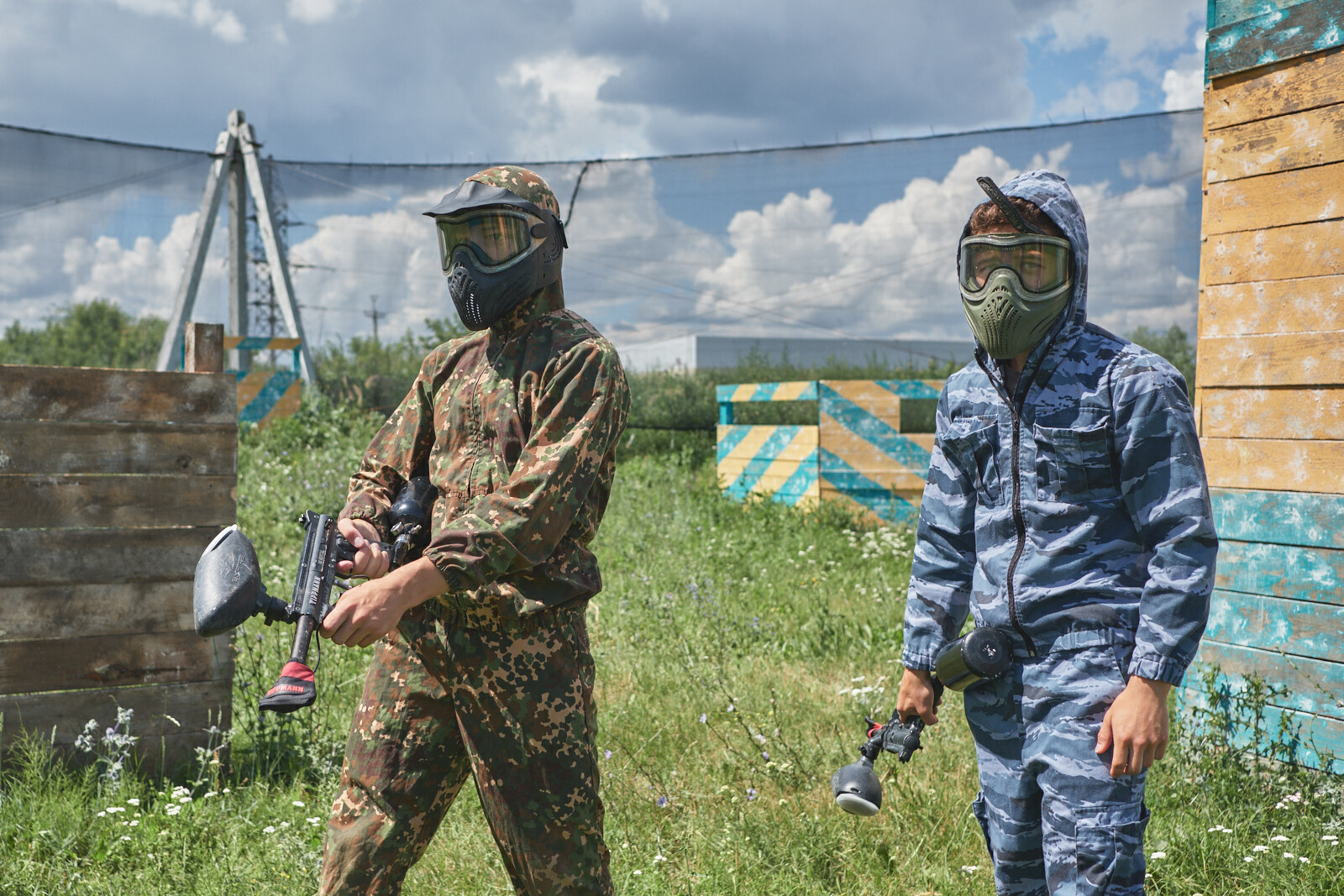 Пейнтбол в «Городе развлечений»