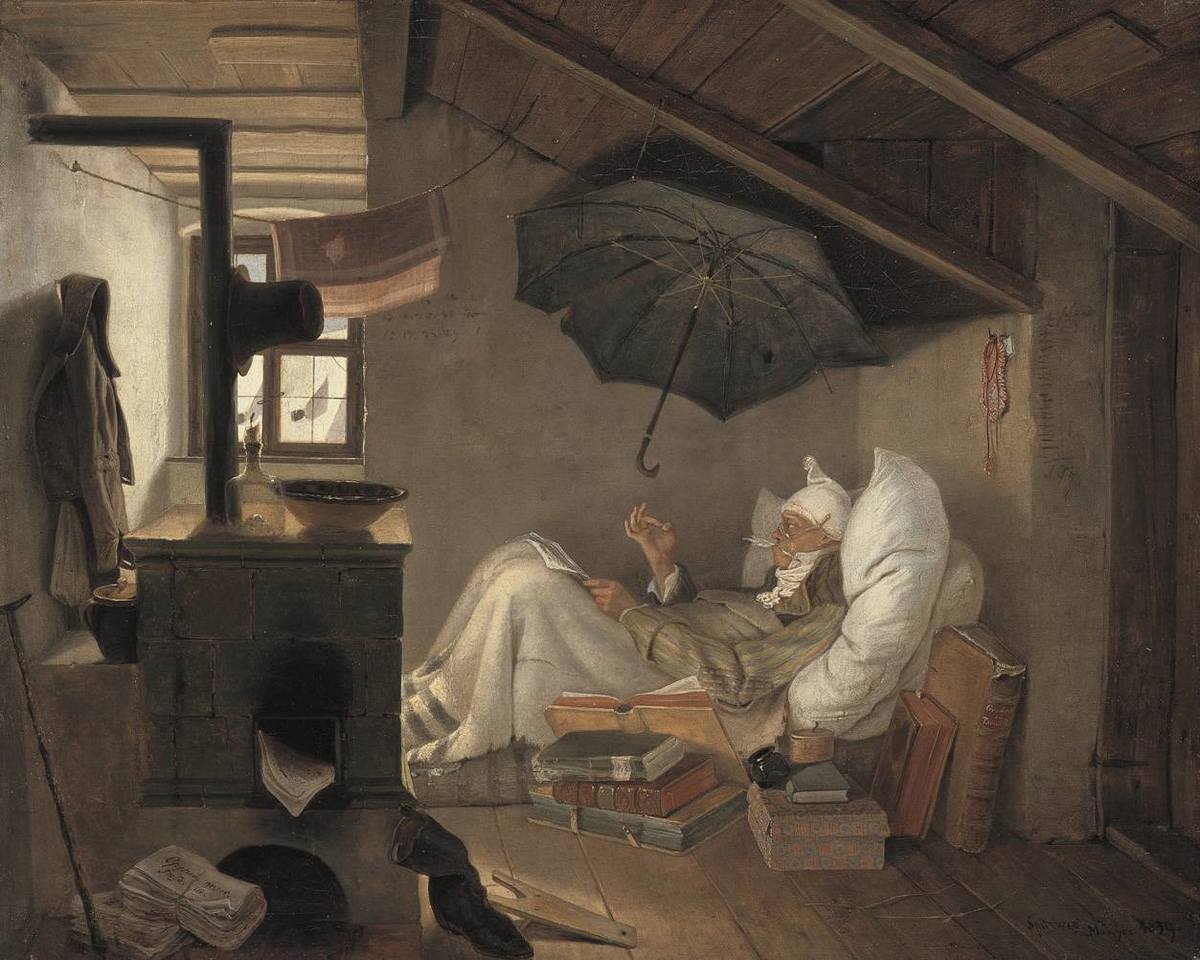 Карл Шпицвег, «Бедный поэт» (1839)