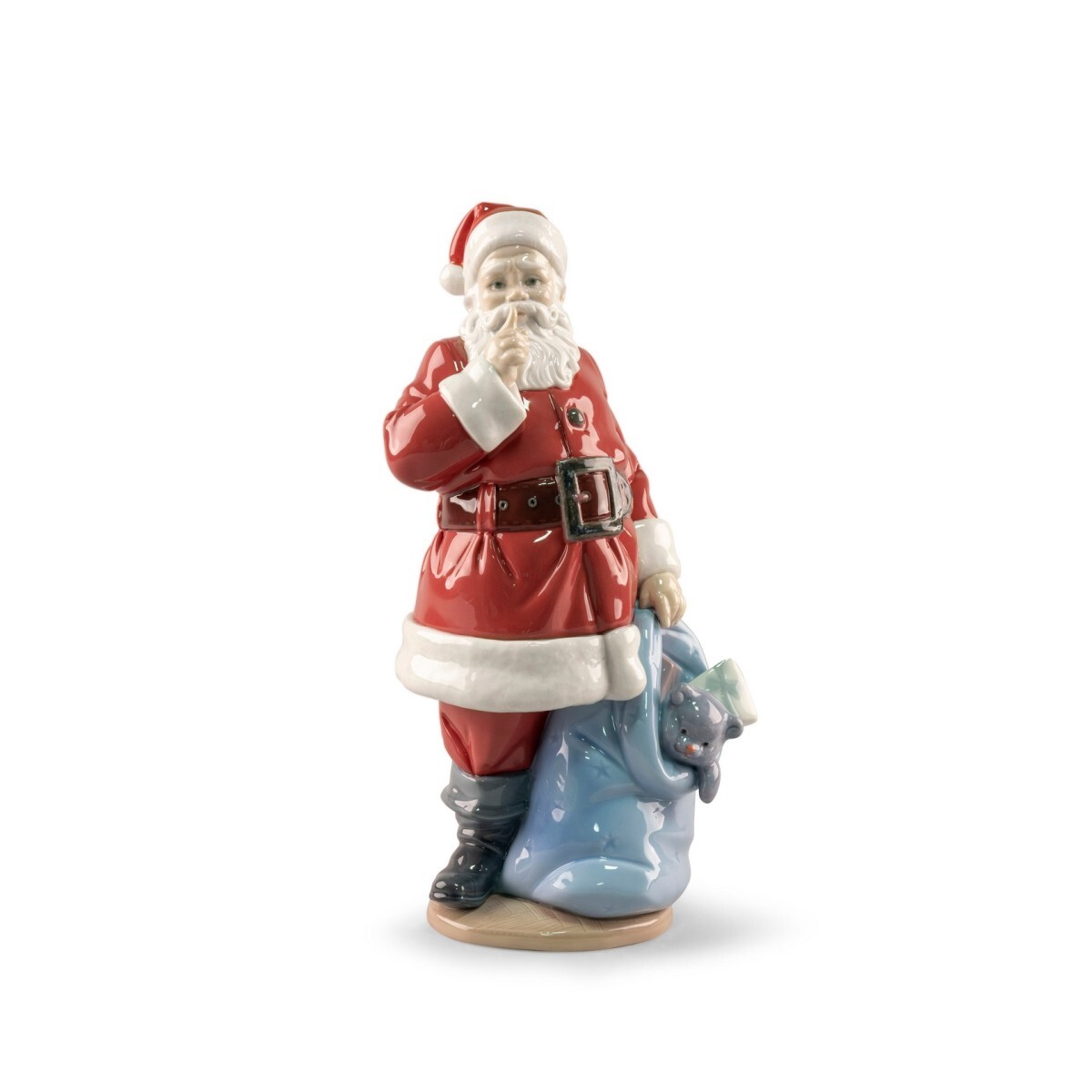 Скульптура Lladro «Санта уже здесь», фарфор, 33 см