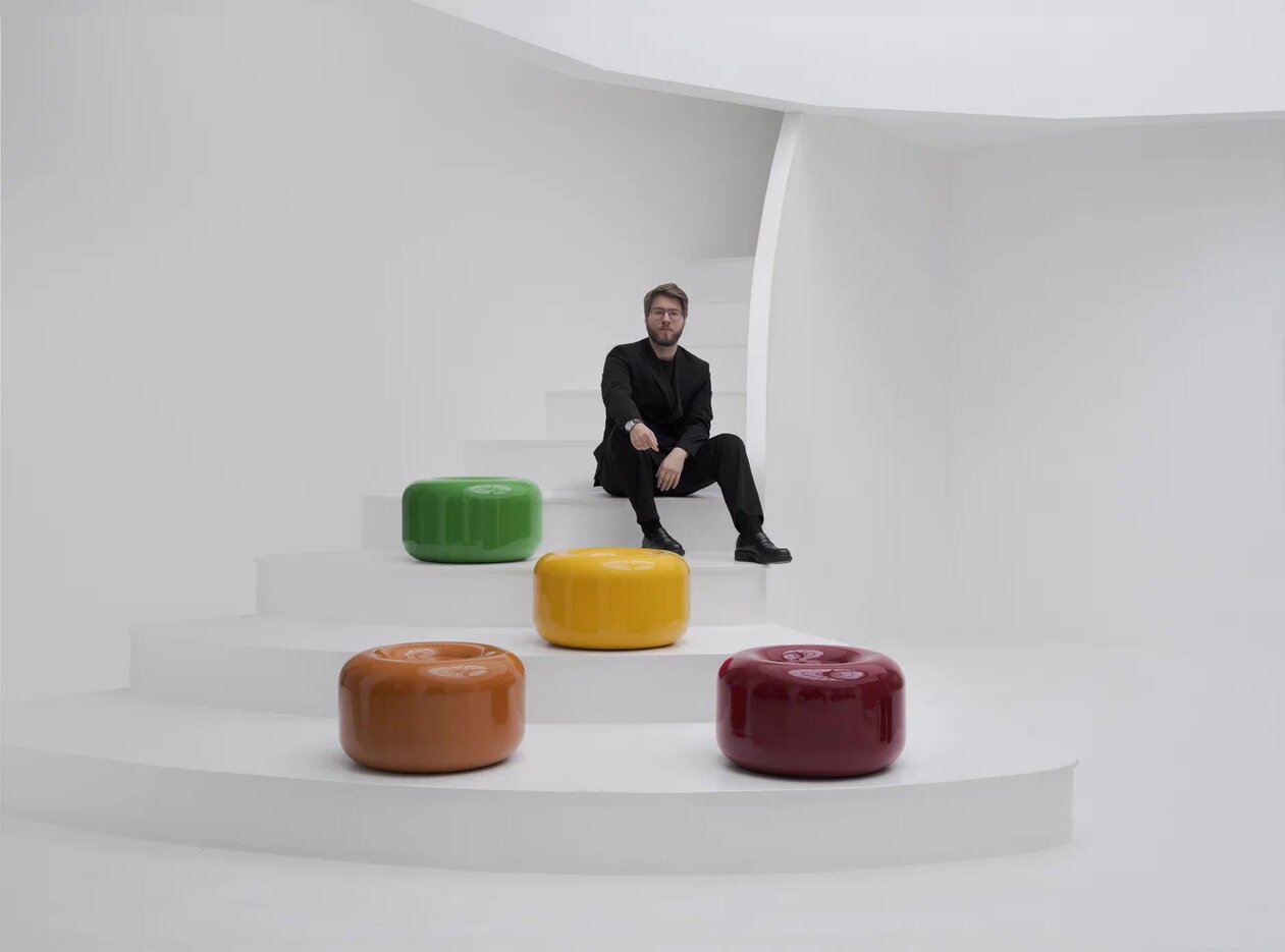 Кофейные столы-пуфы, коллекция Caramel, Svoy Design, дизайн — Максим Татаринцев