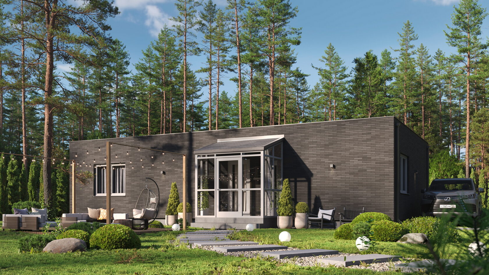 Ейск готовый дом кровля