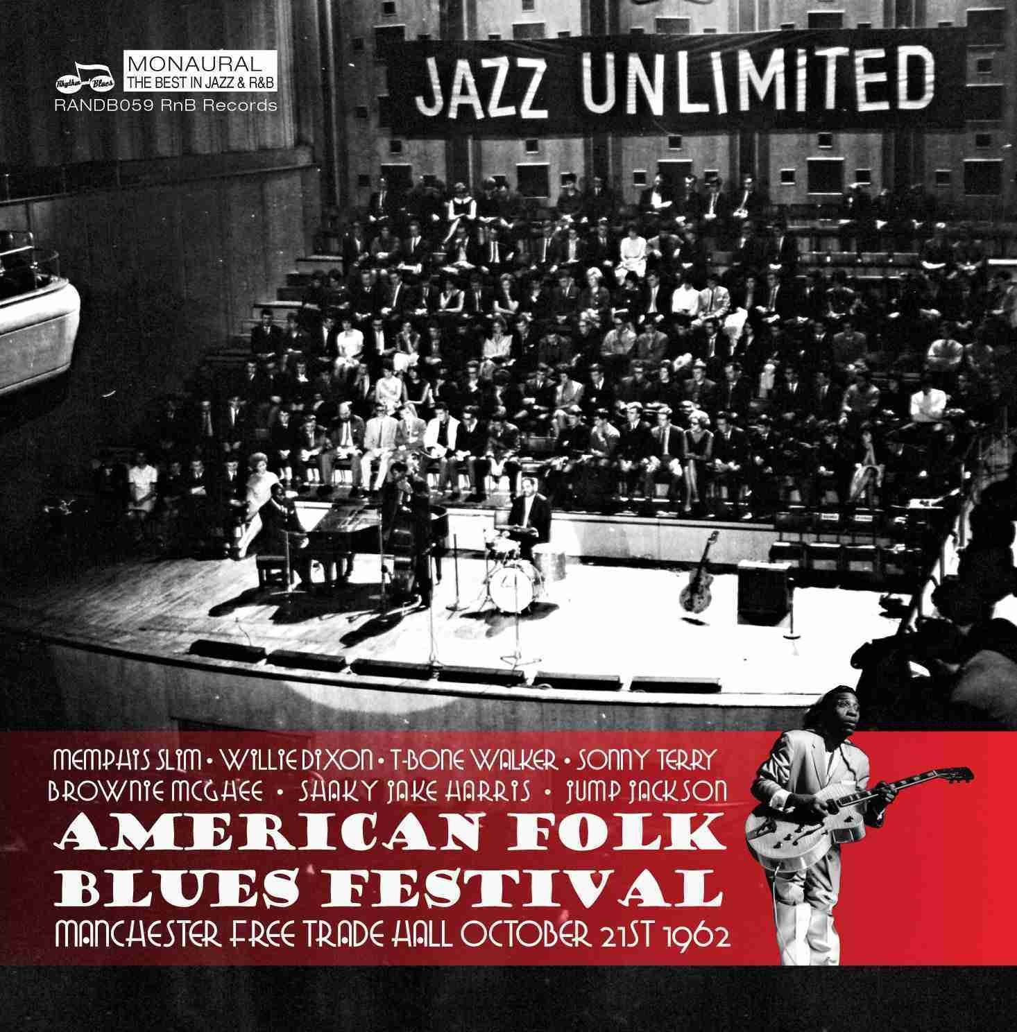 Обложка диска «American Folk Blues Festival — Manchester Free Trade Hall, October 21st 1962»