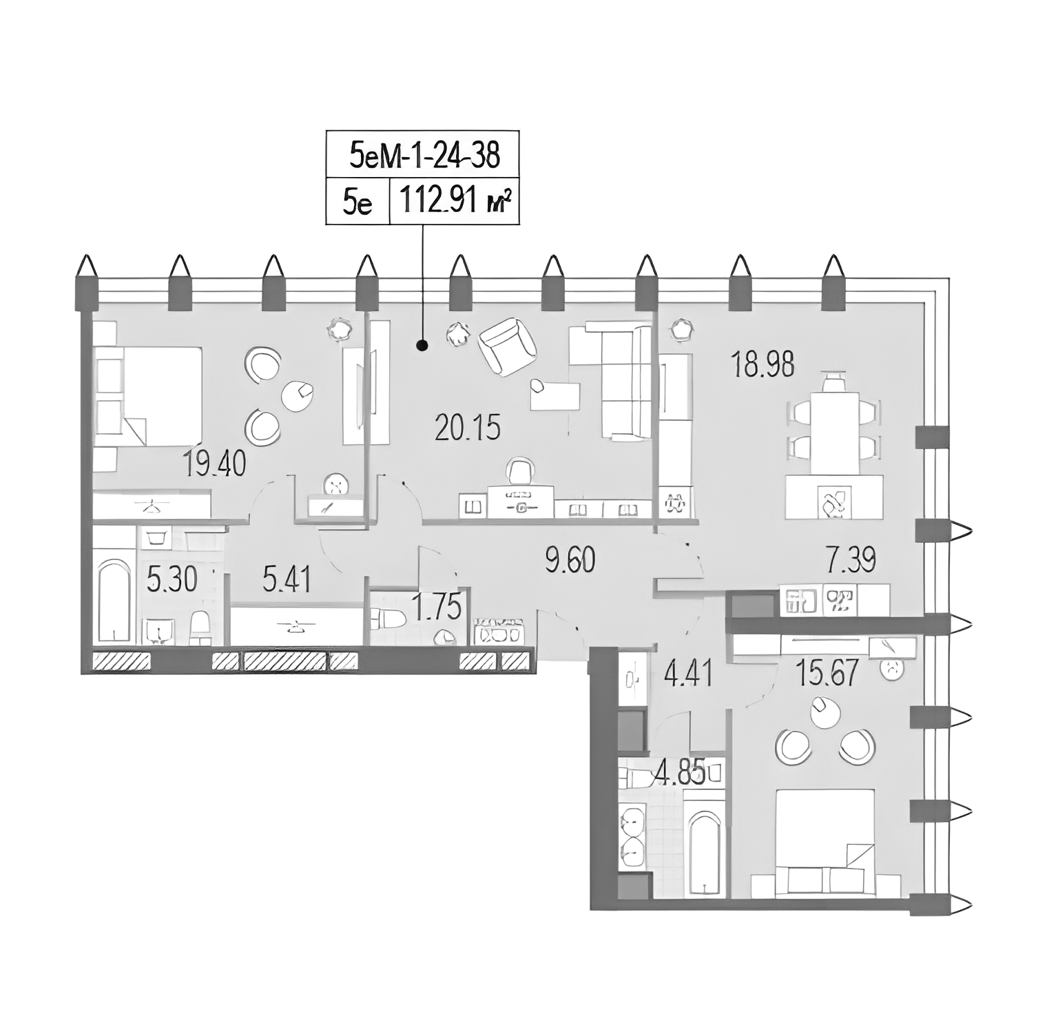Цены на квартиры и апартаменты в Жилом Комплексе "Зиларт"