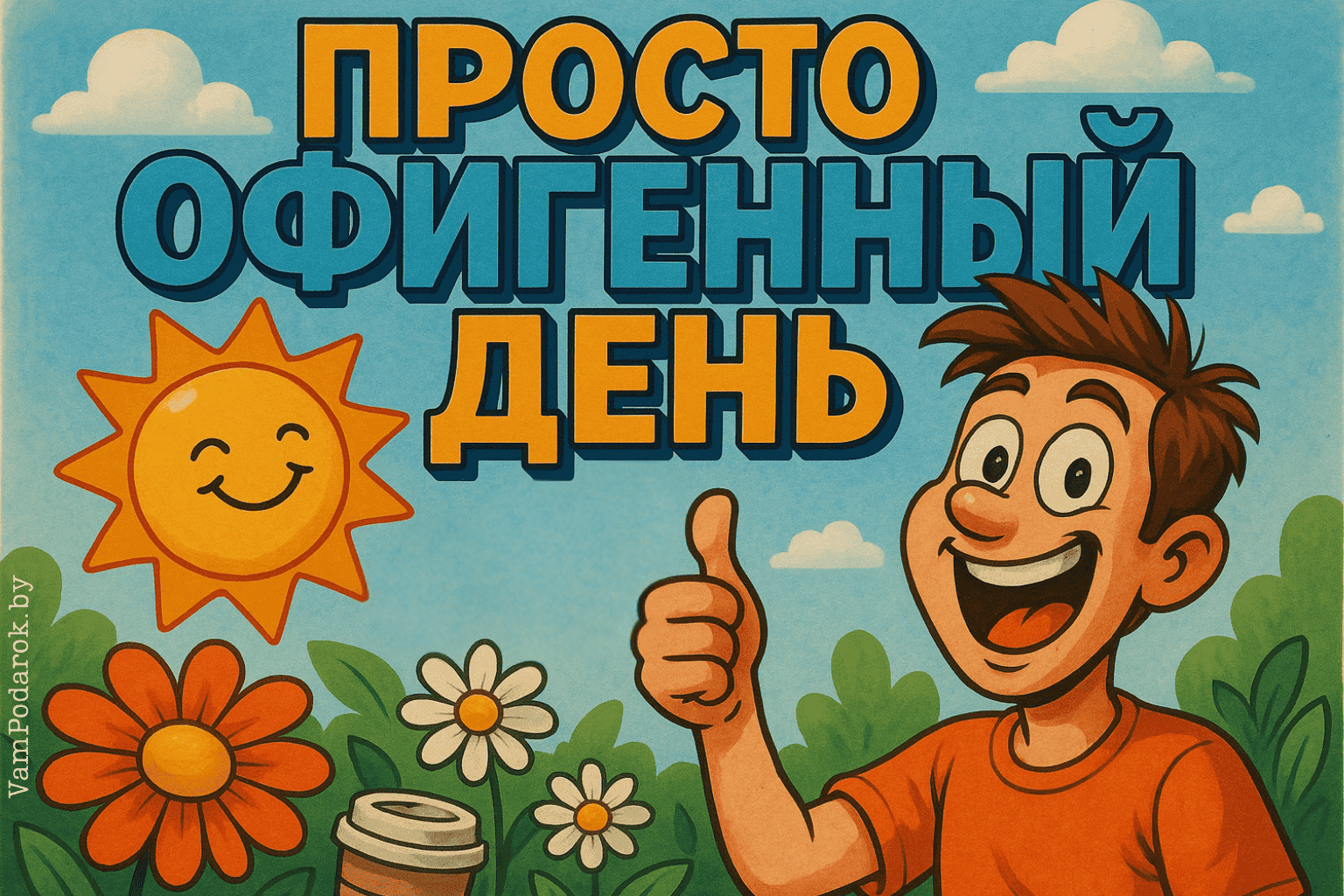 Просто офигенный день