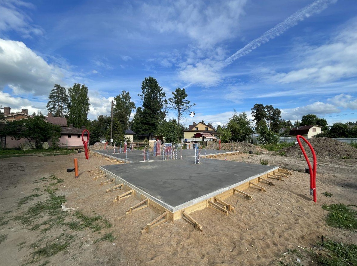 УШП плита для дома 152 метров