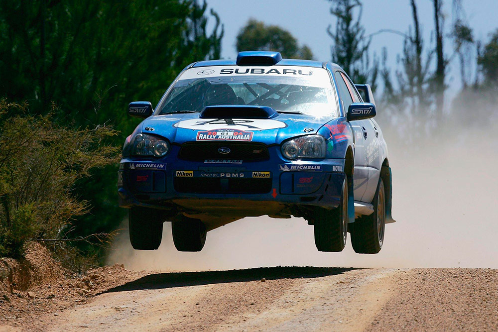 Крис Аткинсон и Глен Макнил, Subaru Impreza WRX STi (C 29168), ралли Австралия 2004