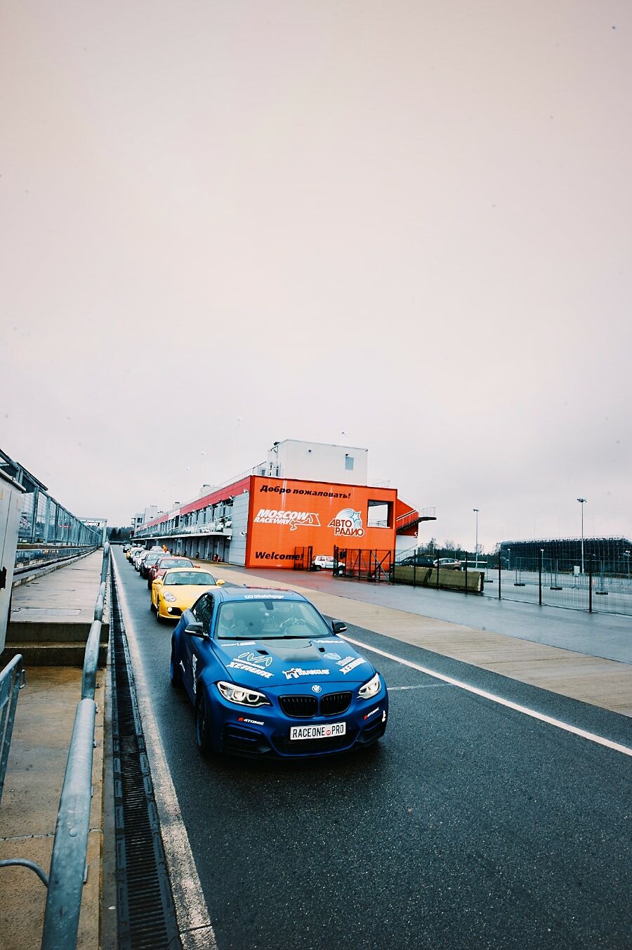 Пассажиром на гоночном треке Moscow Raceway