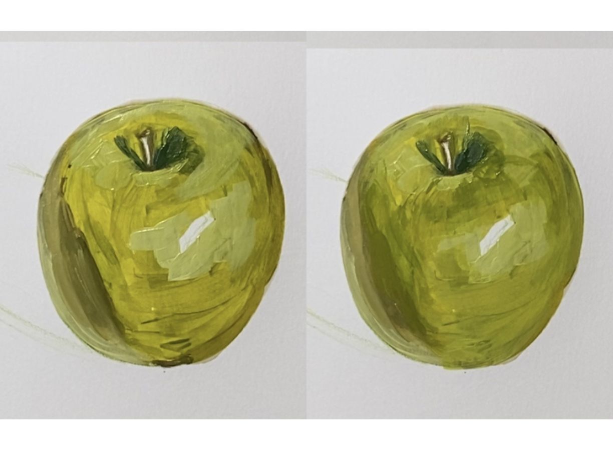 Apple sketch techniques