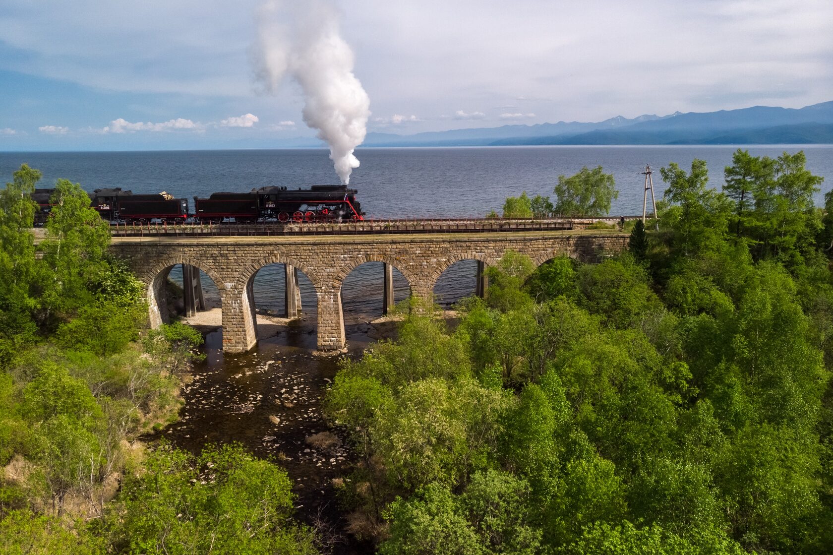 Кругобайкальская железная дорога фото