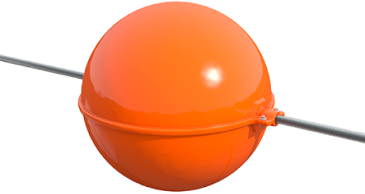 Авиационные заградительные шары-маркеры