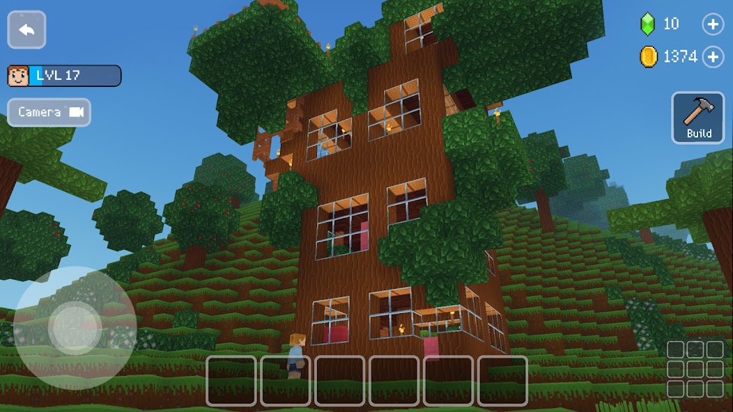 Block Craft 3D building sandbox game for mobile