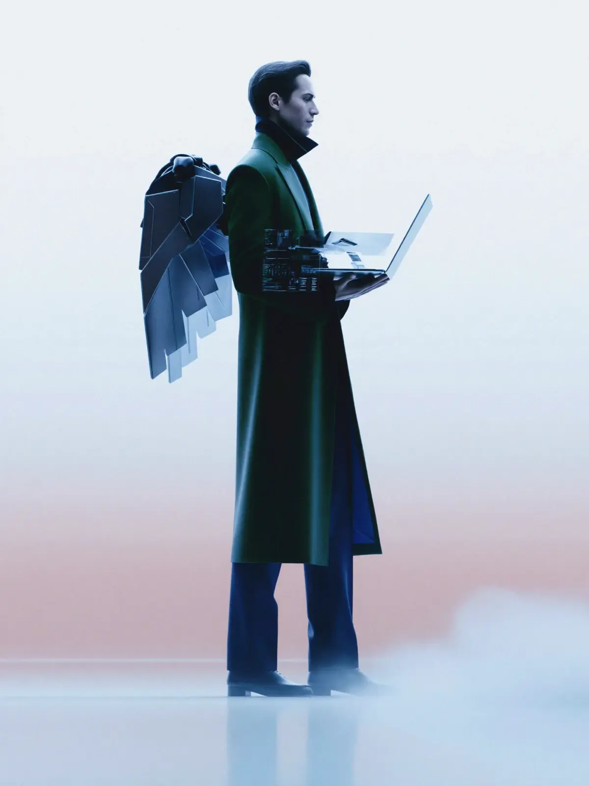 Winged character — вариант 1