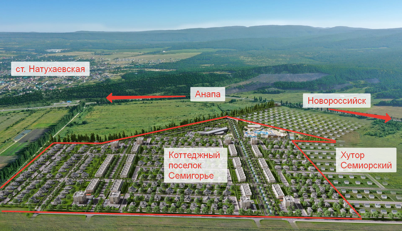 Карта верхнебаканский новороссийск поселок