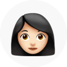 смайлик с девушкой