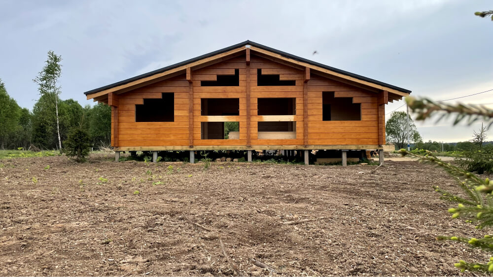 Дом из бруса, 124 м2 + участок 10 соток в КП Отрада-Парк