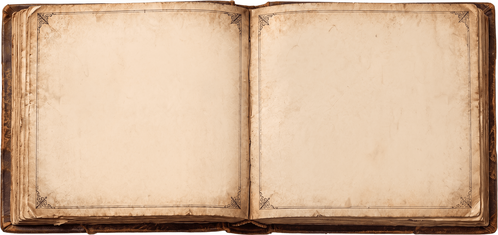 Разворот книги с номерами отеля