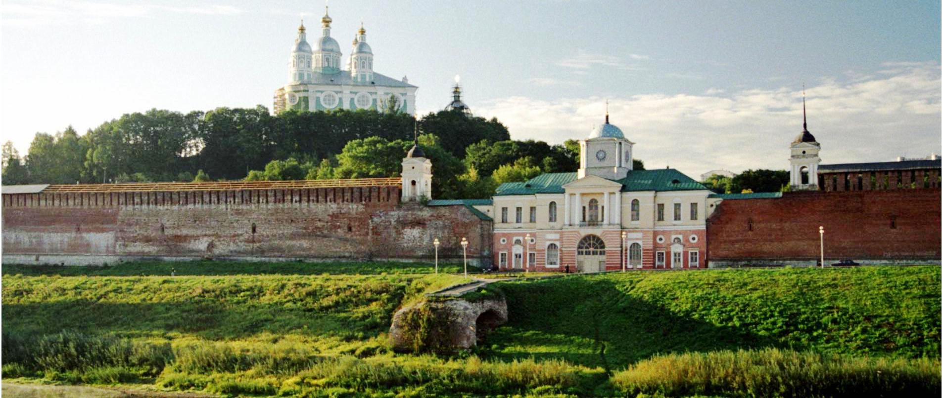 Успенский собор Смоленск панорама