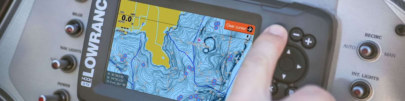 Карта для эхолота lowrance