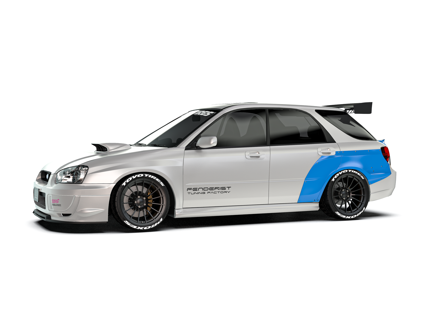 Fenderist обвес subaru