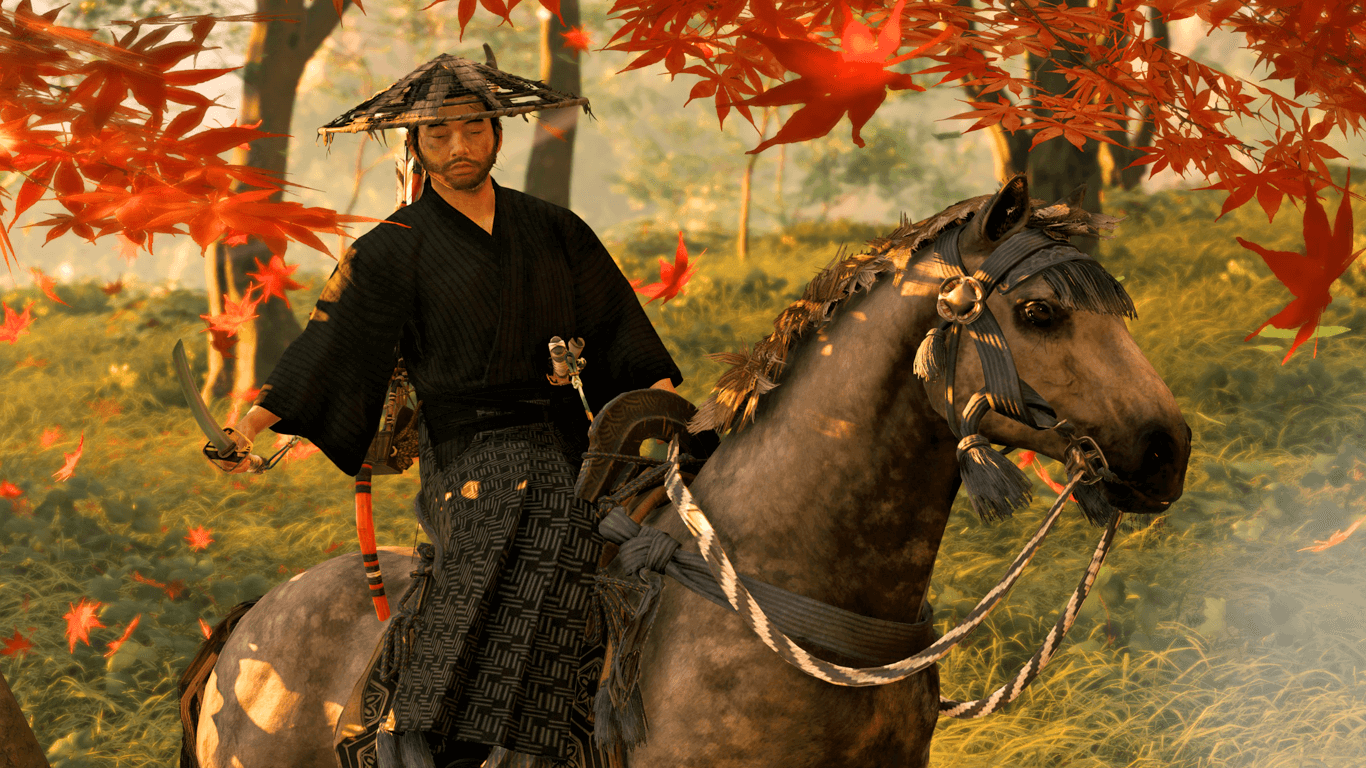 С сђр с рџ. Ghost of Tsushima осень. Призрак тусумы. Ghost of Tsushima косплей. Ghost of Tsushima аватар.