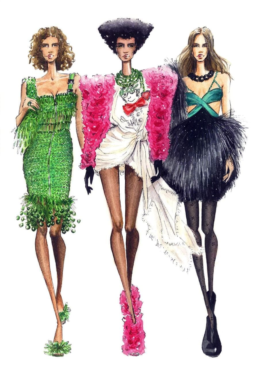 Онлайн курс Fashion Иллюстрация